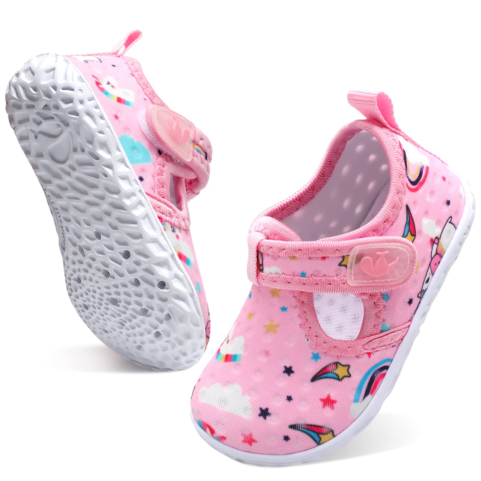JOINFREE Toddler Water Shoes for Boys & Girls - Barefoot Kids Sneakers for Walking, Running, Beach & Pool | Lightweight & Breathable Summer Play Shoes