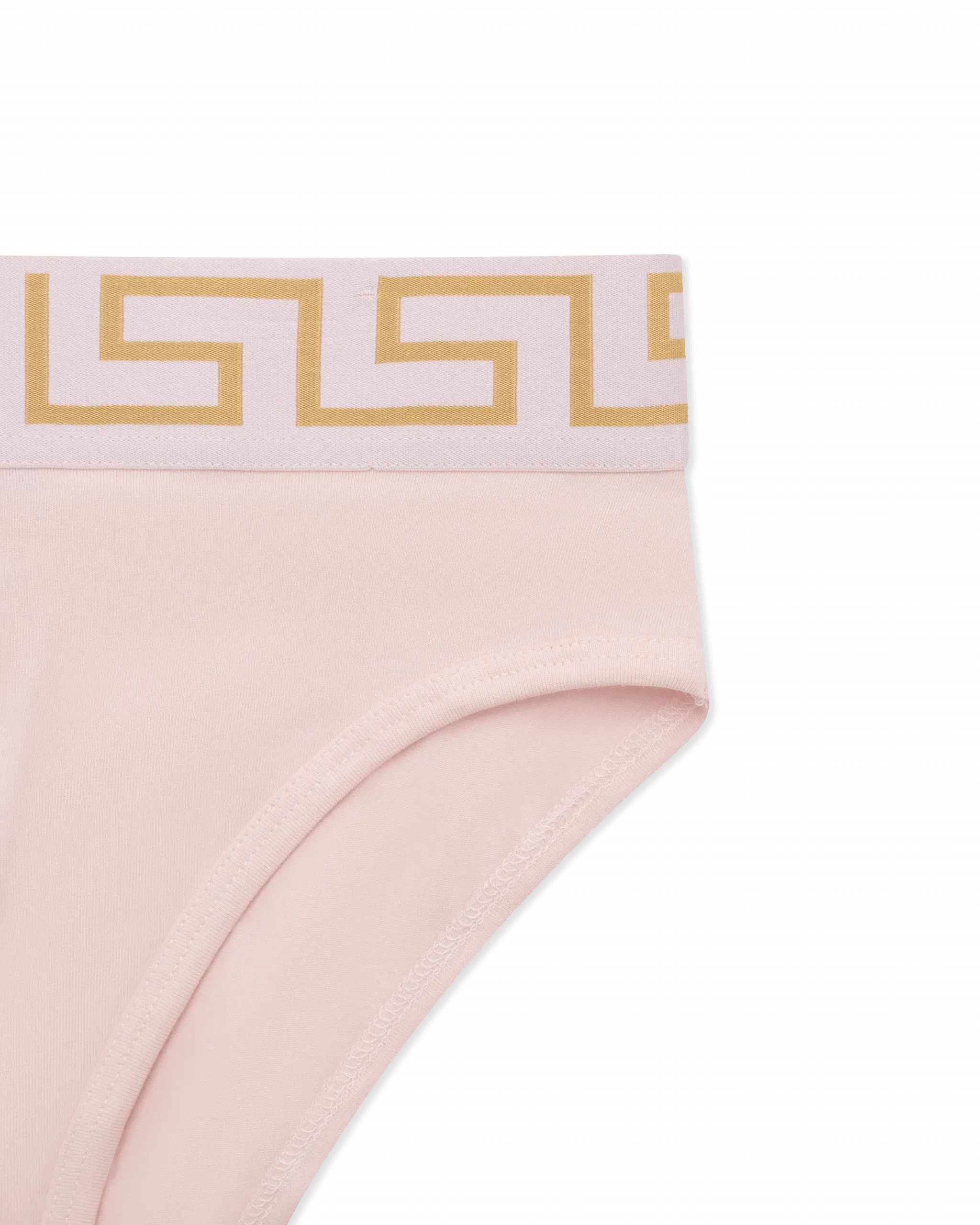 Greek Key Stretch Briefs for Men - Comfortable Cotton Underwear with Elastic Waistband - Perfect for Daily Wear, Gym & Travel