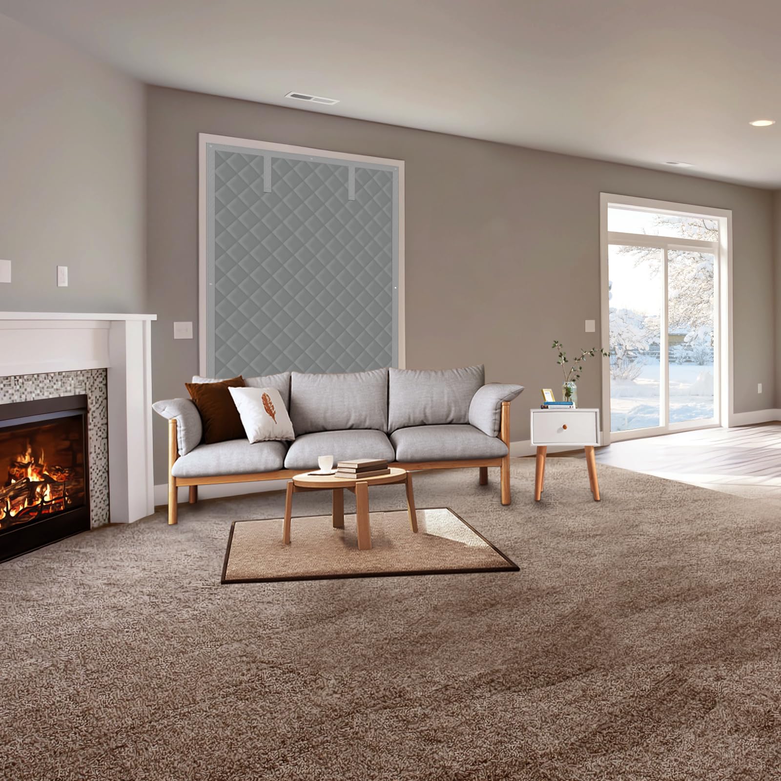Thermal Window Insulation Kit 26x38 Inch - Winter Warmth for 24x36 Windows