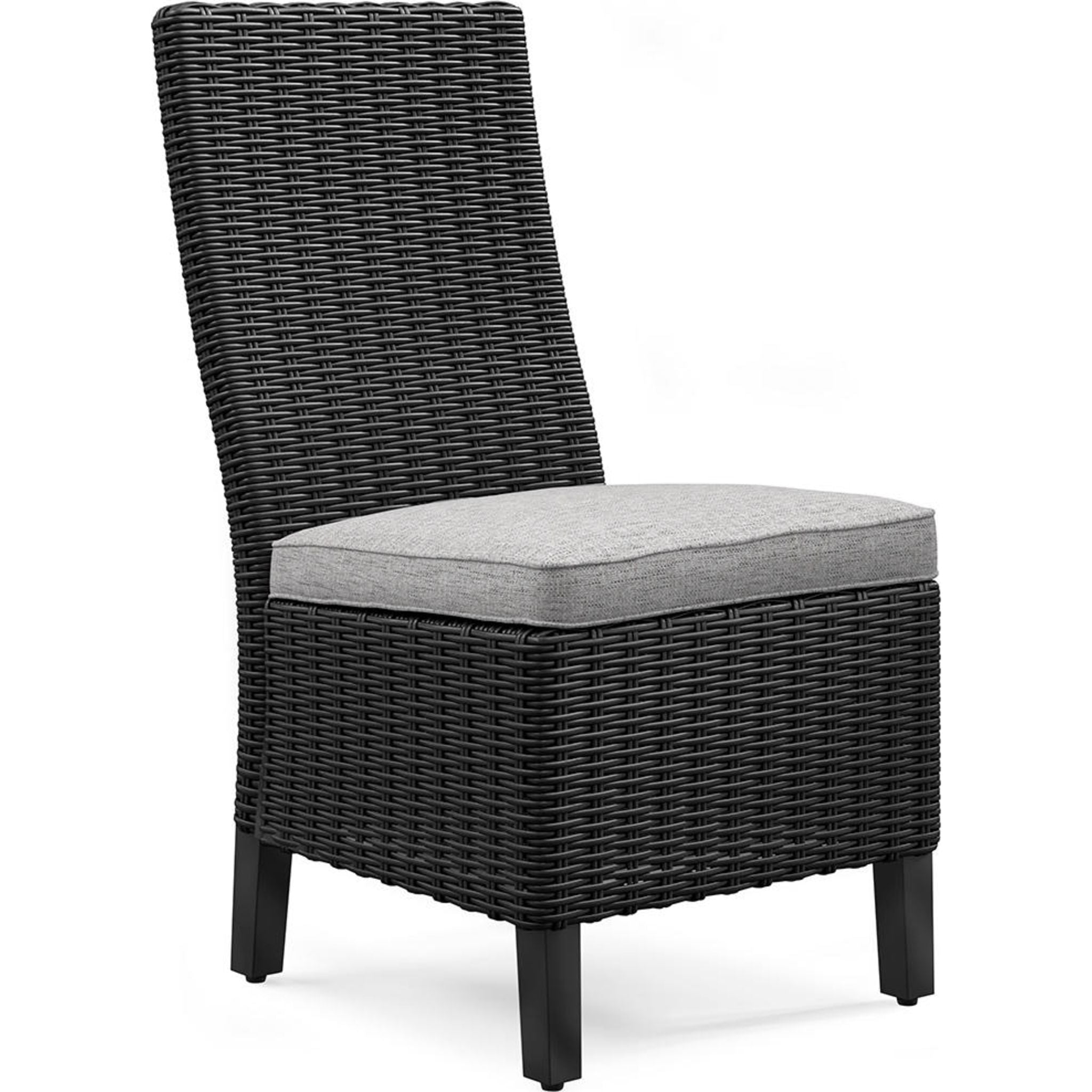 Beachcroft 6-Piece Outdoor Dining Set - Black & Light Gray Patio Furniture for Backyard, Garden, Poolside Dining & Entertaining