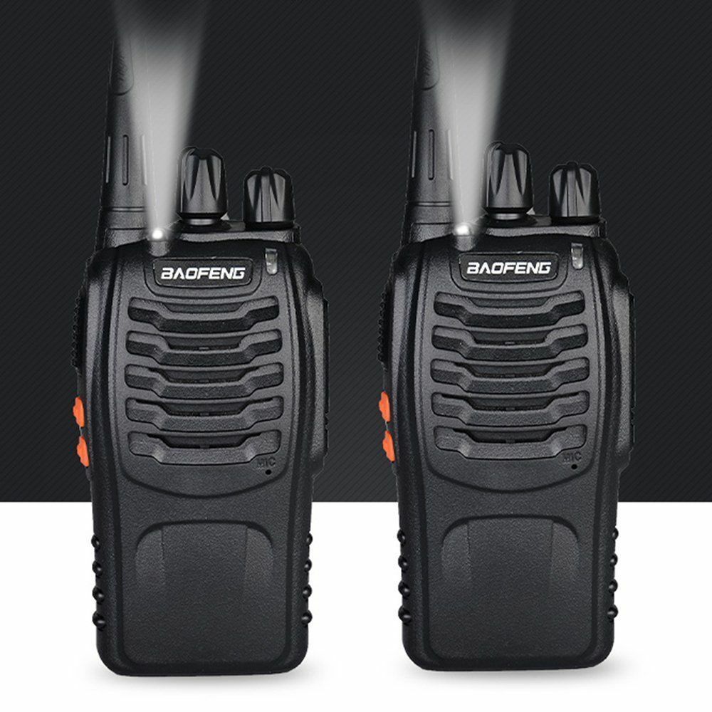 Baofeng BF 888S 20 Pack UHF Two-Way Radios - 5W High Power, 16 Channels, CTCSS/DCS, Built-in Flashlight - Ideal for Outdoor Adventures, Construction Sites, and Emergency Communication