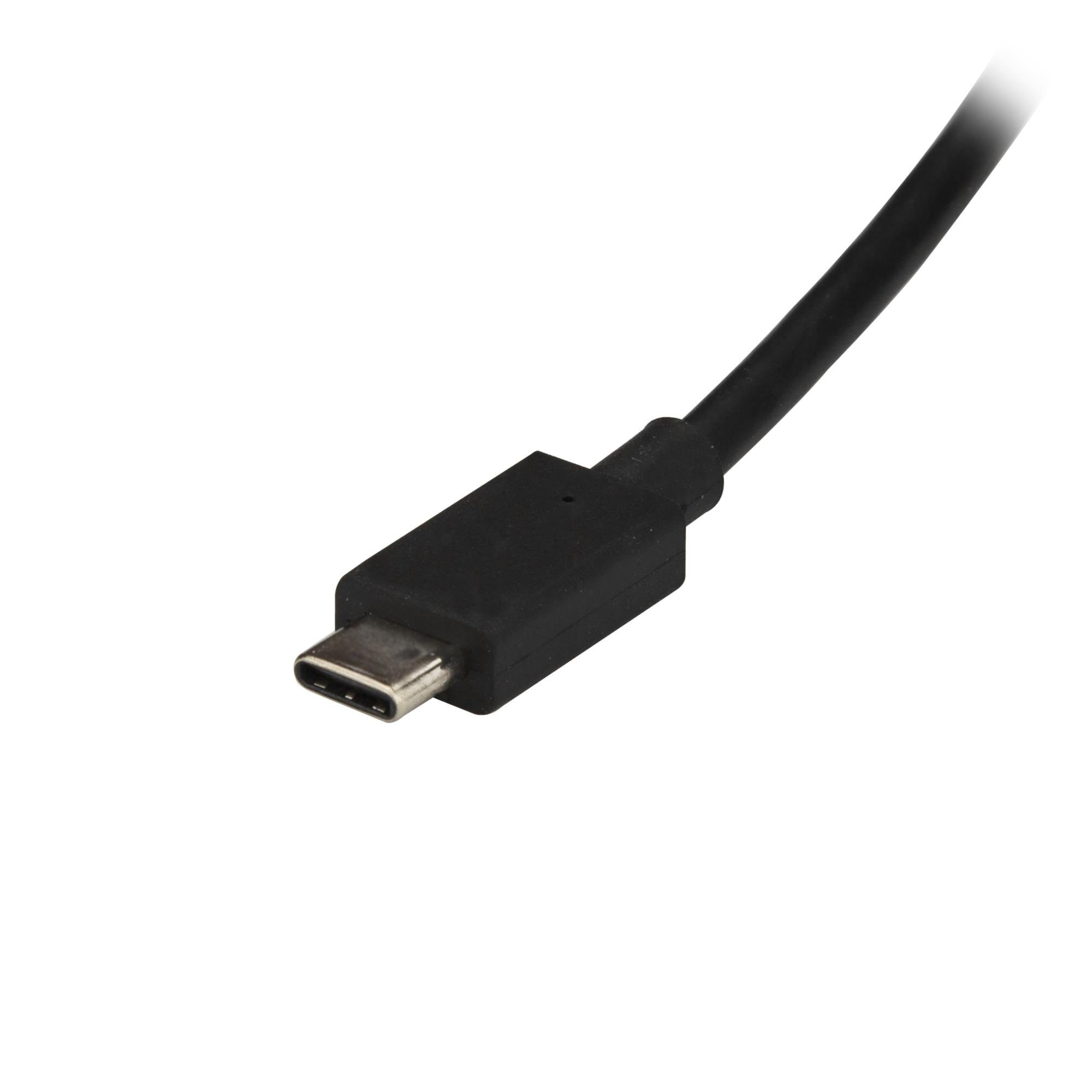 StarTech.com 3-Port USB-C to Triple HDMI Multi-Monitor Adapter - 3X 1080p 60Hz Display Extender/Splitter for Laptop with Extra-Long Cable - Windows Compatible (MSTCDP123HD) - Perfect for Home Office, Gaming & Multi-Tasking