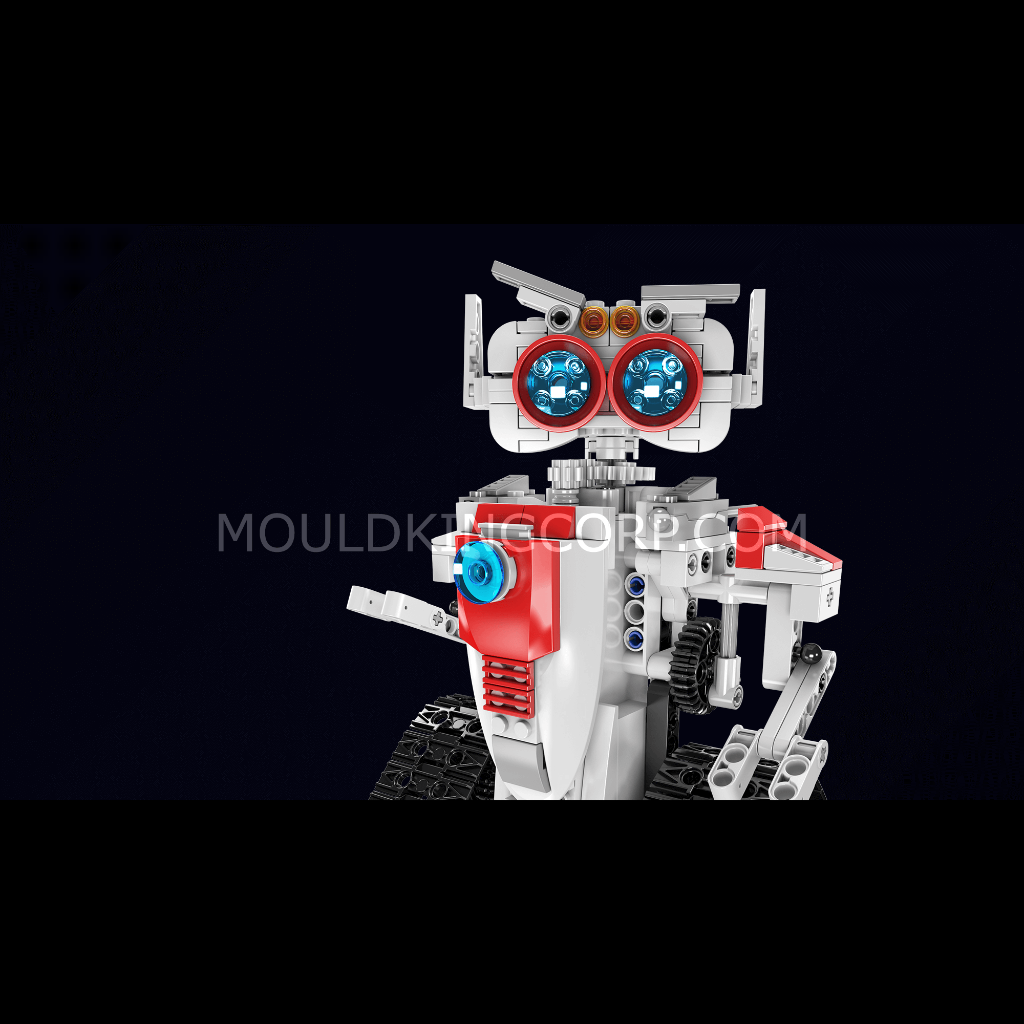 Mould King 15082 3-in-1 STEM Robots Building Kit with 536 Pieces - Educational Toy for Kids & Teens - Perfect for School Projects, STEM Learning & Creative Play