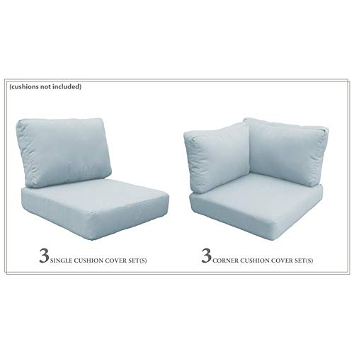 TK Classics High Back Cover Set for VENICE-07b Spa Chair - Replacement Cushion Cover Only (No Cushions Included) - Perfect for Hot Tubs, Poolside Lounging & Home Spa Relaxation