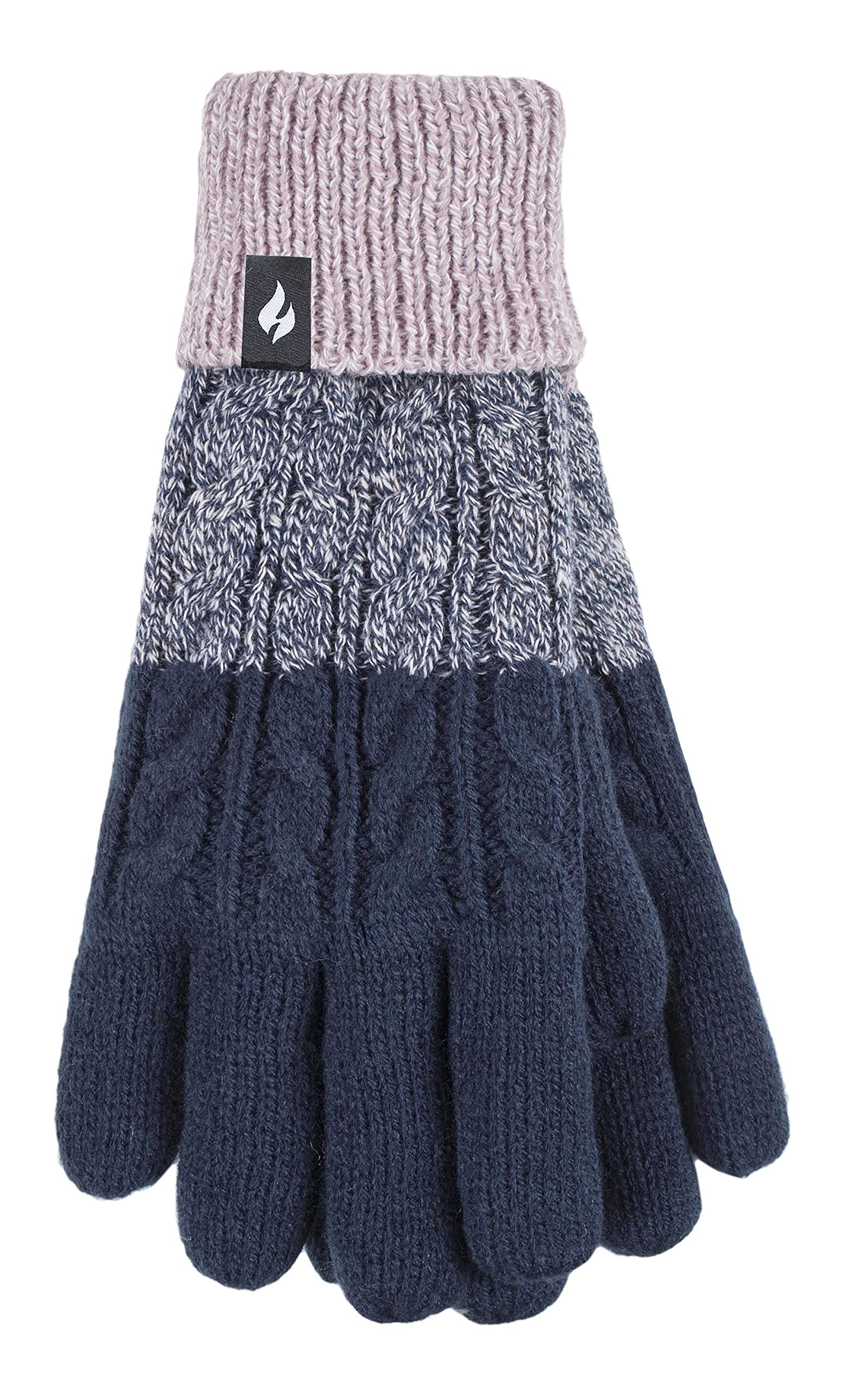 Heat Holders Women's Thermal Winter Gloves - Ultra Warm Fleece Lined Cold Weather Gloves for Outdoor Activities, Snow Sports, and Everyday Winter Use