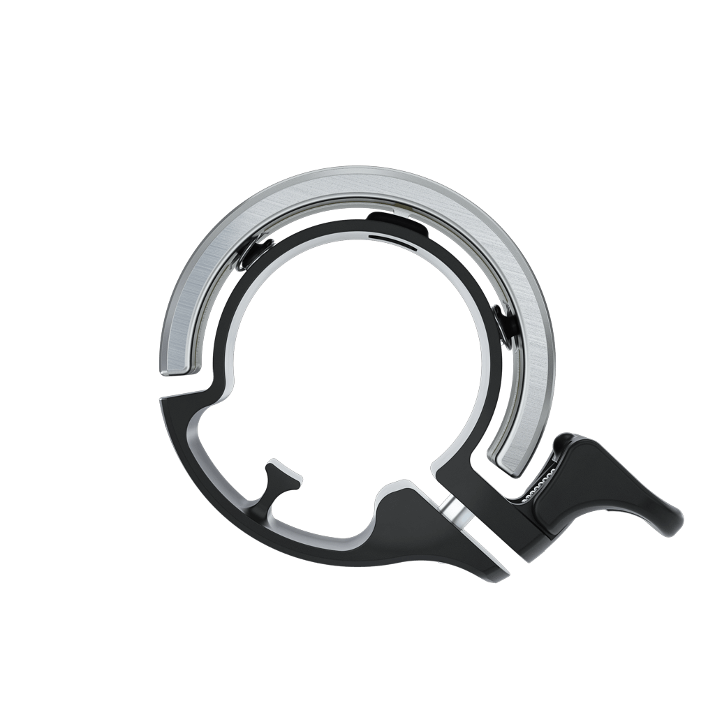 Knog Oi Classic Bike Bell - Durable & Loud Bicycle Bell for Urban Commuters, Mountain Bikes & Kids Bikes - Perfect for Safety & Style on Road or Trail Rides