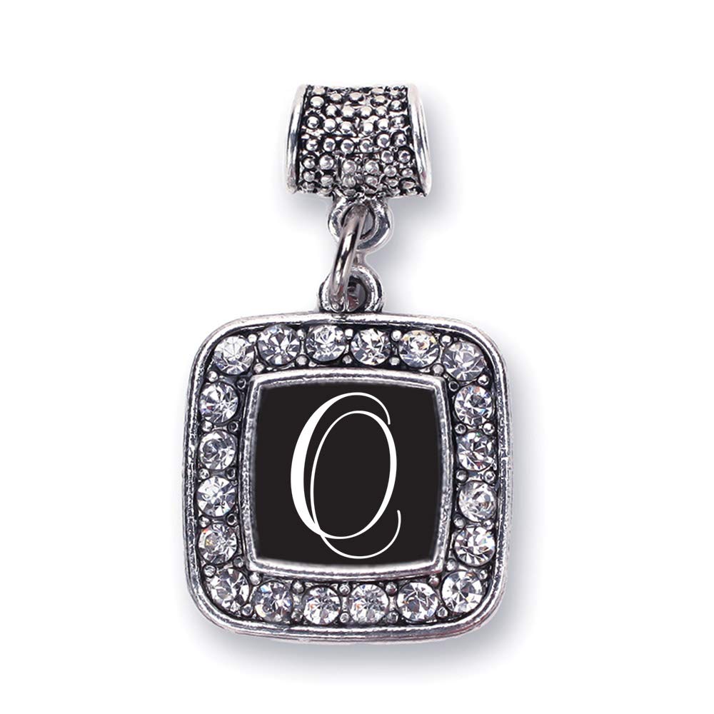 Inspired Silver - Sterling Silver Square Charm Bracelet with Cubic Zirconia for Women, Elegant Jewelry Gift for Birthday, Anniversary & Special Occasions | Perfect for Layering & Everyday Wear