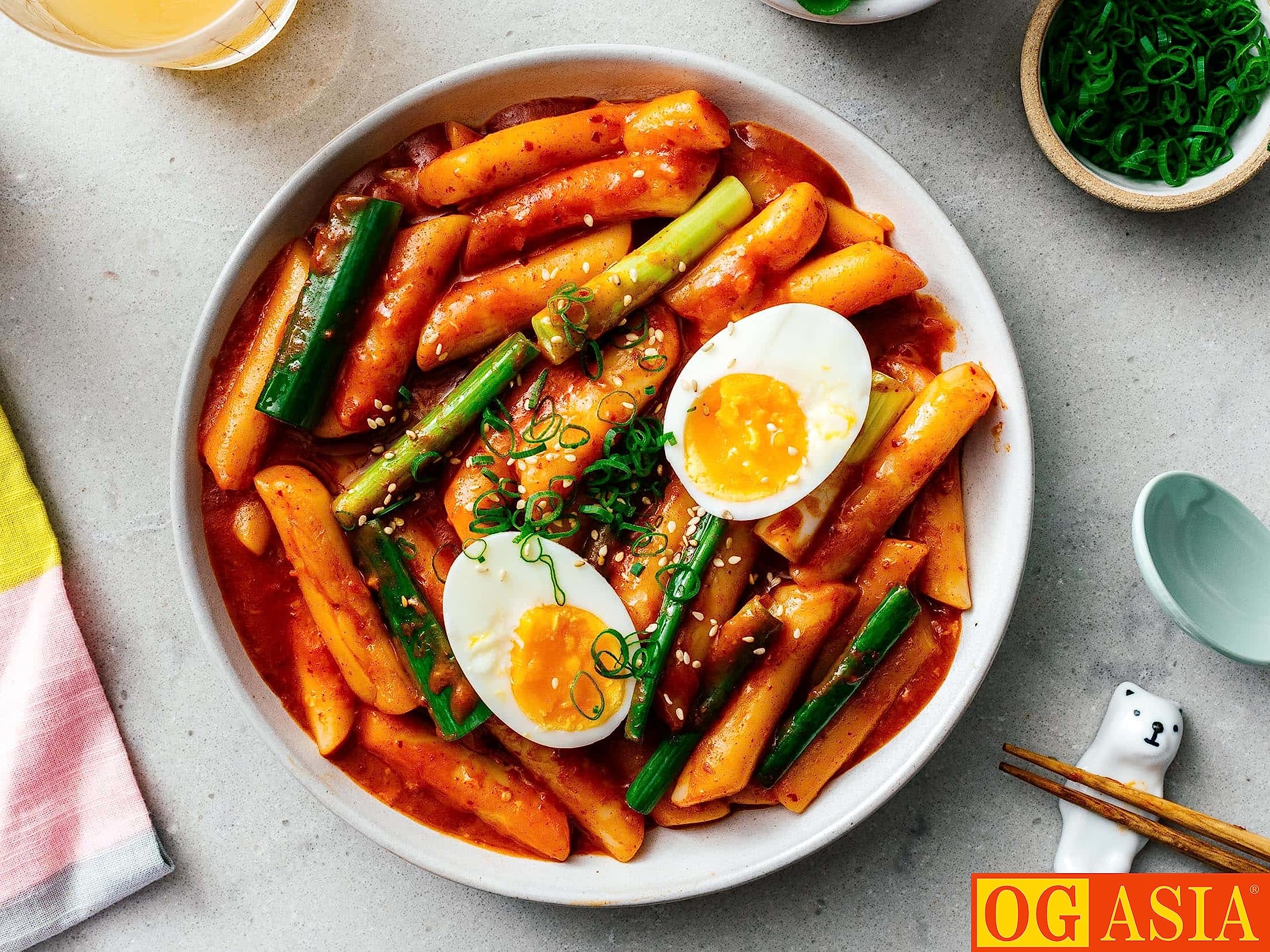 Korean Instant Rice Cake Pouch - Sweet & Spicy Tteokbokki (2x140g) - Perfect for Quick Snacks & Home Cooking