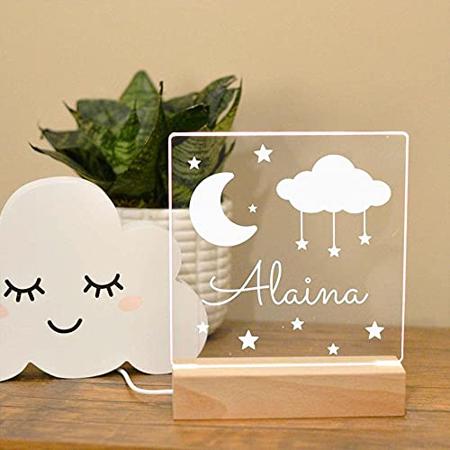 Moon and Stars Night Light