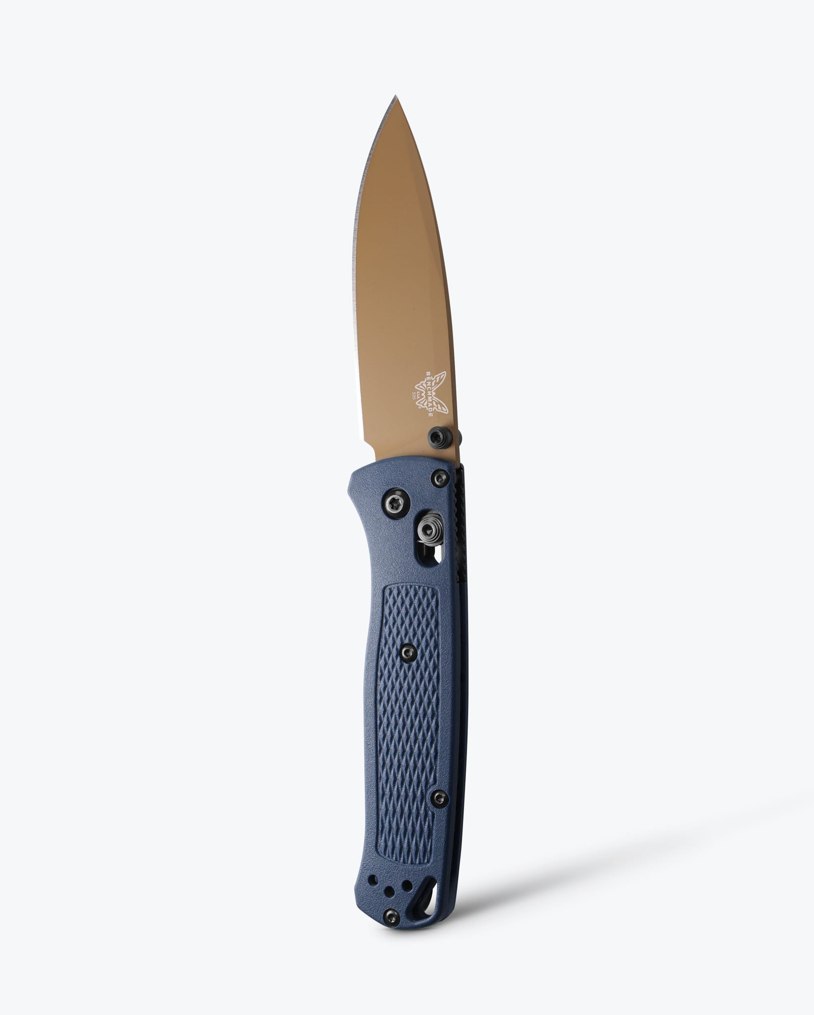Bugout® Folding Knife - Crater Blue Grivory® Handle | EDC Pocket Knife for Outdoor Camping, Hiking & Everyday Carry