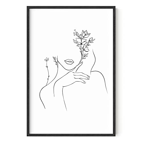 Woman with Flower