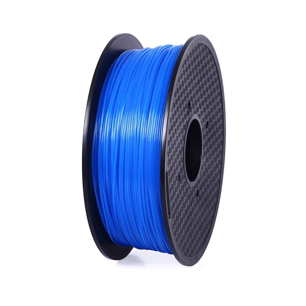 Premium 1.75mm TPU 3D Printing Filament - Soft, Flexible Filament for 3D Printers (1kg Spool, Multi-Color Options Available) - Ideal for Cosplay, Phone Cases, Wearables & Functional Prototypes (Blue)