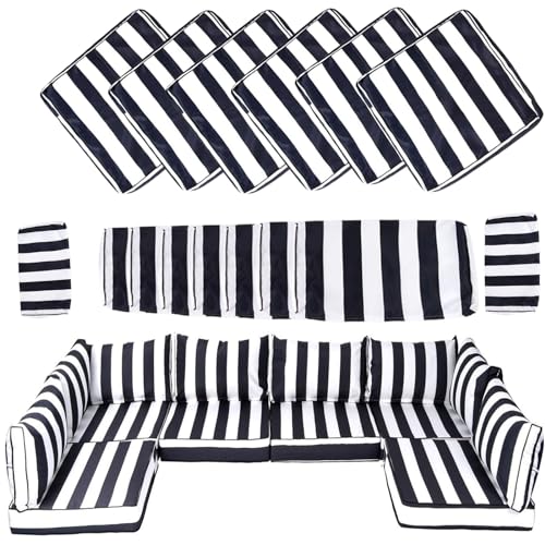 Balck+white Striped