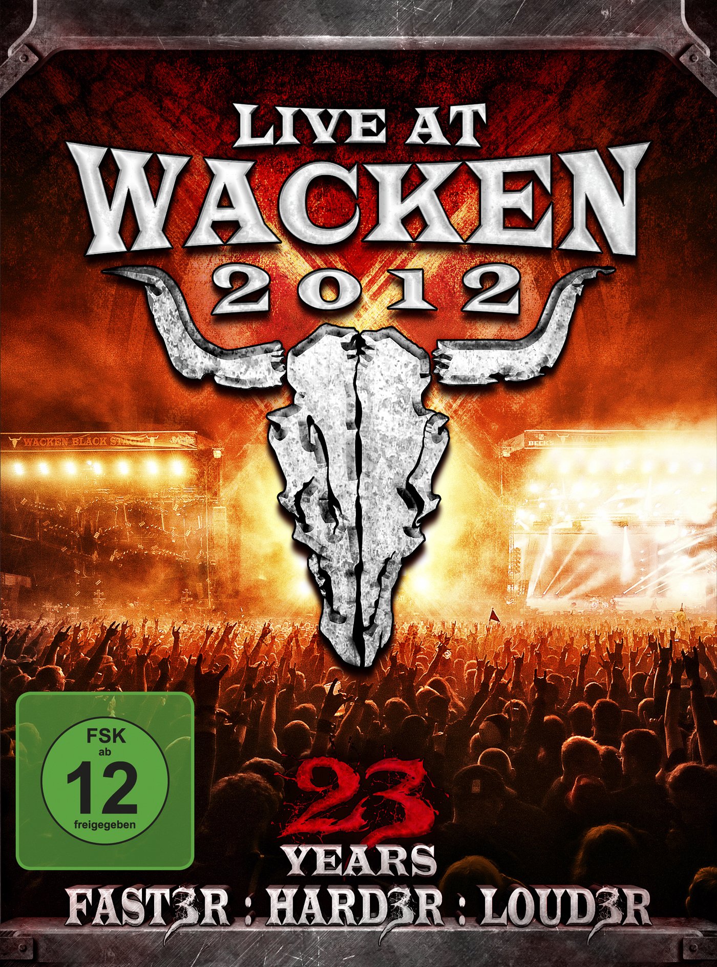 Wacken 2012 - Live At Wacken Open Air Concert DVD | Heavy Metal Music Festival Performance | Perfect for Metal Fans & Concert Collectors