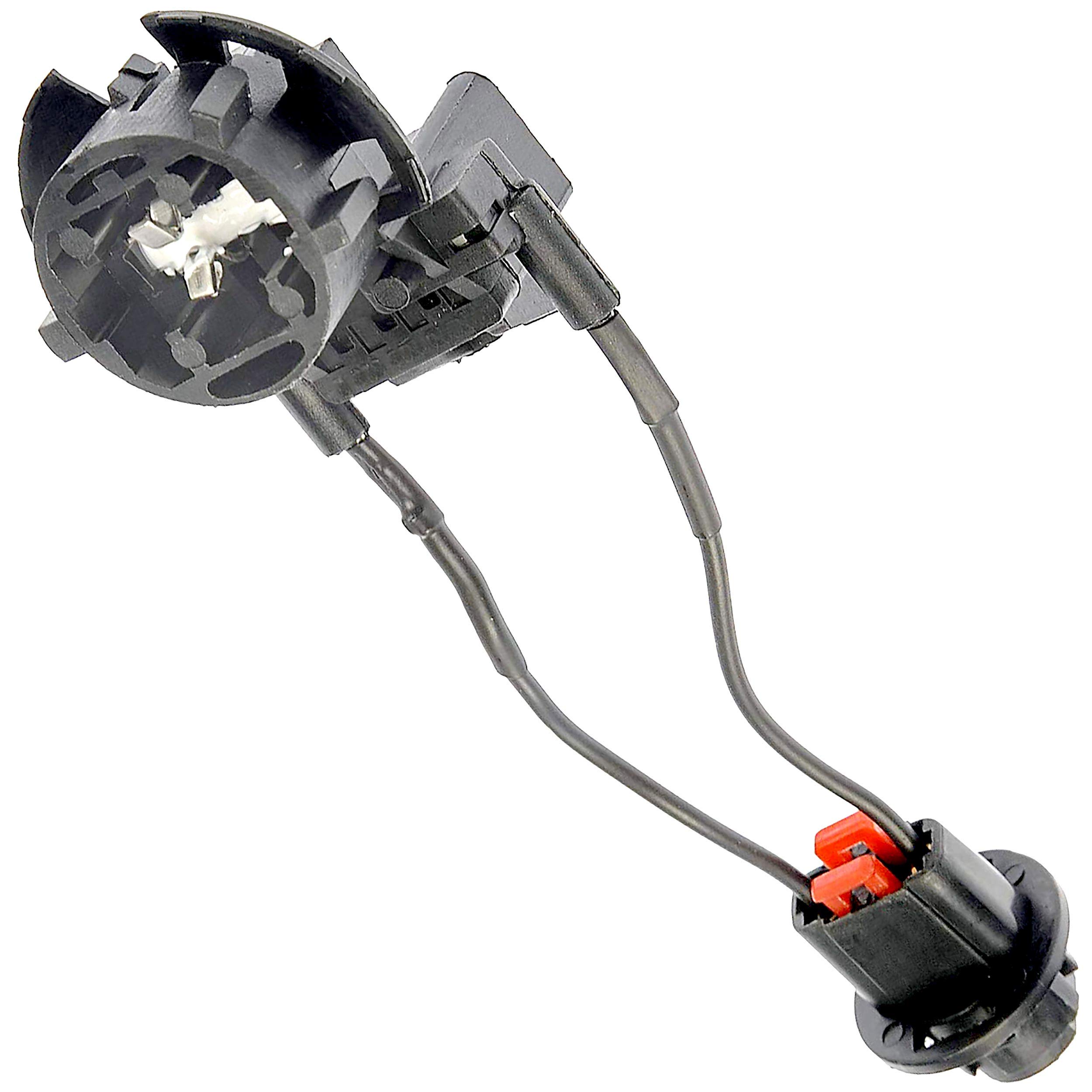 APDTY 034146 Tail Lamp Socket with Side Marker - Replacement Bulb Holder for Car Brake Lights & Turn Signals - Compatible with Various Vehicle Models - Perfect for Night Driving & Enhanced Safety