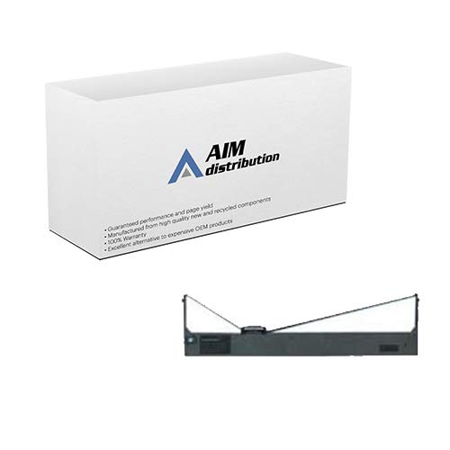 AIM Compatible Replacement Black Printer Ribbons for Facit E7640 & E7650 - 6 Pack (507155) - Perfect for Office Printing, Shipping Labels, and Receipts