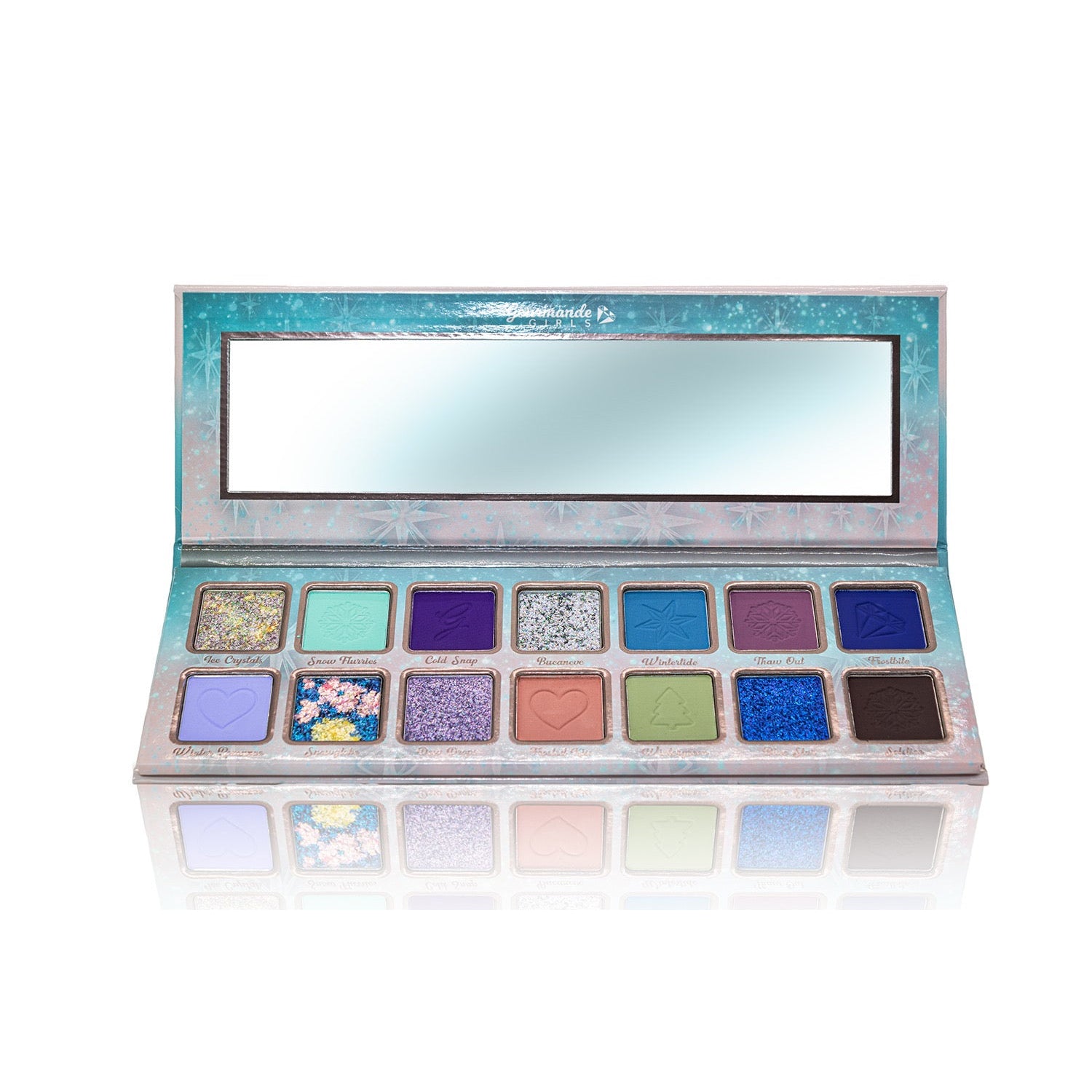 Frozen Kiss Eyeshadow Palette - 18 Highly Pigmented Matte & Shimmer Shades, Vegan & Cruelty-Free Makeup Kit for Professional & Everyday Looks | Perfect for Parties, Weddings, Date Nights & Special Occasions