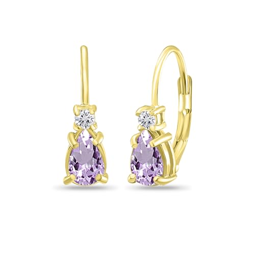 Amethyst - Yellow Gold
