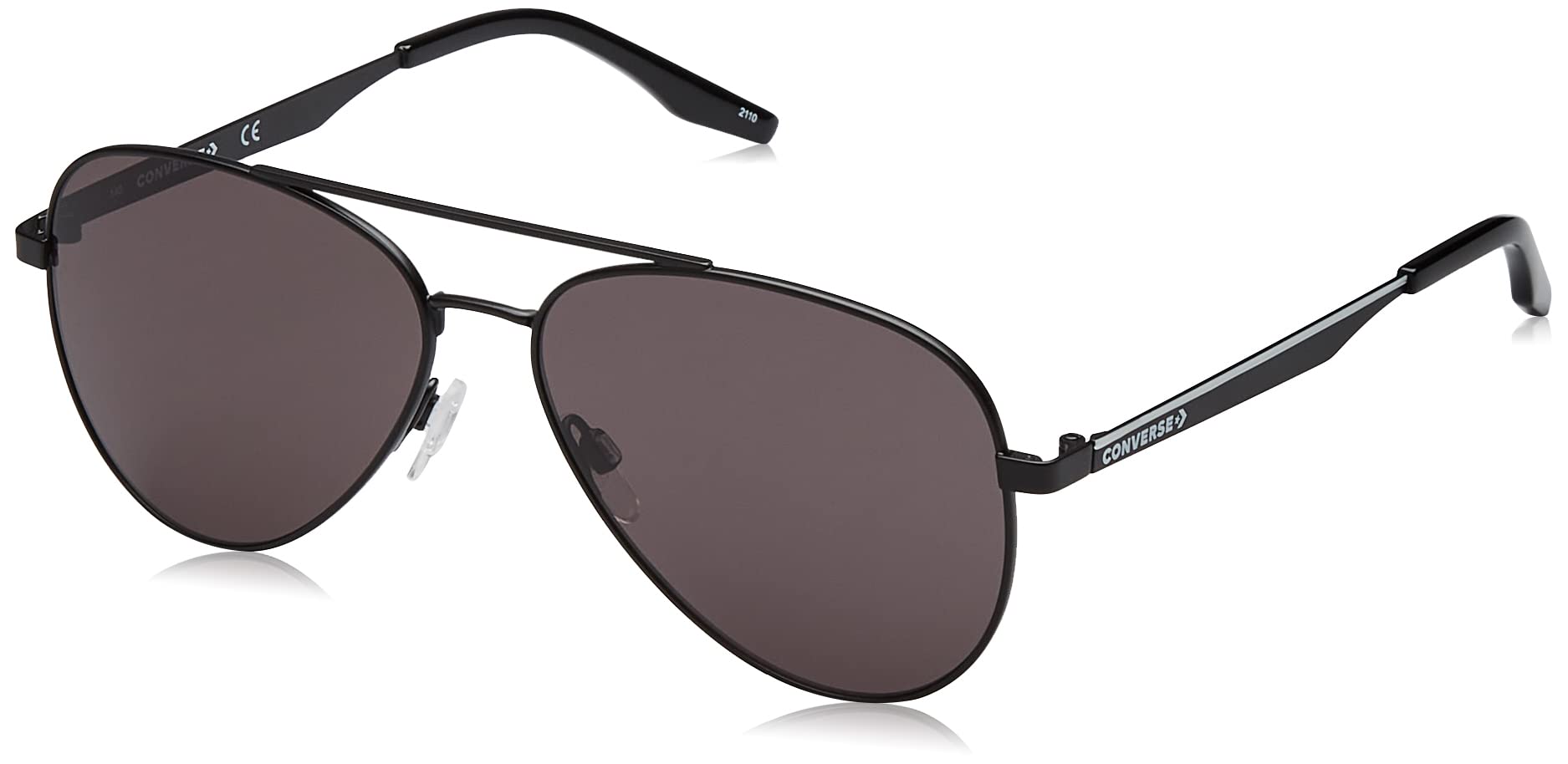 Converse CV 105 S ELEVATE 001 Matte Black Sunglasses for Men & Women - Stylish UV Protection Shades for Outdoor Activities, Driving, and Fashion