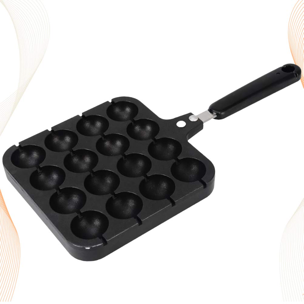 Premium Stainless Steel Meatball Maker Mold & Octopus Ball Grill Pan - Non-Stick Egg Tray, Fish Ball Machine for BBQ, Home Cooking & Party Food Prep