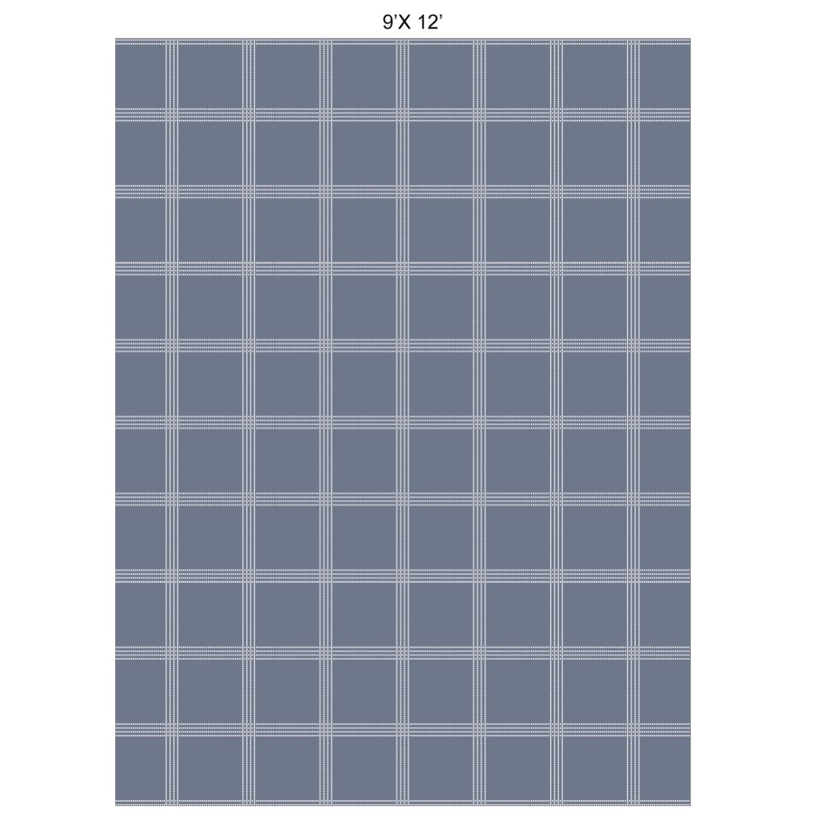 Harrison Rug in Chambray - Soft and Durable Blue Denim Area Rug for Living Room, Bedroom, or Nursery Decor