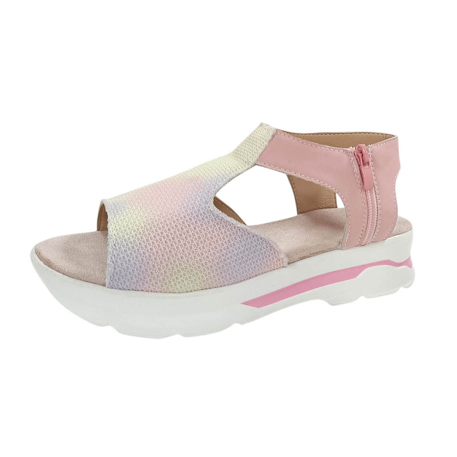 Women's Fashion Wedge Sandals - Comfortable Roman Platform Huarache Sandals for Casual Wear | Olive Color | Perfect for Summer, Beach, and Everyday Outfits