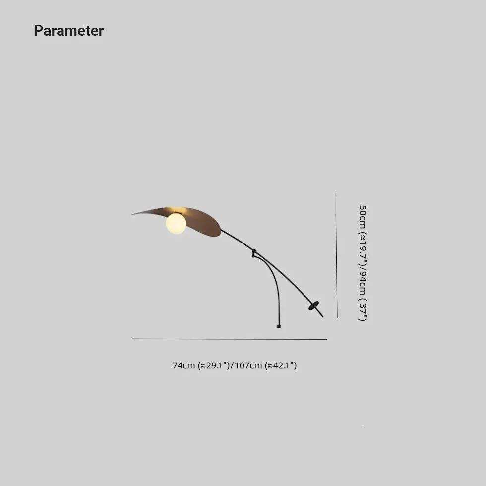 Modern Cantilever Plug-in Wall Lights - Adjustable LED Sconce for Bedroom, Living Room & Hallway Lighting - Energy Efficient Indoor Wall Lamp