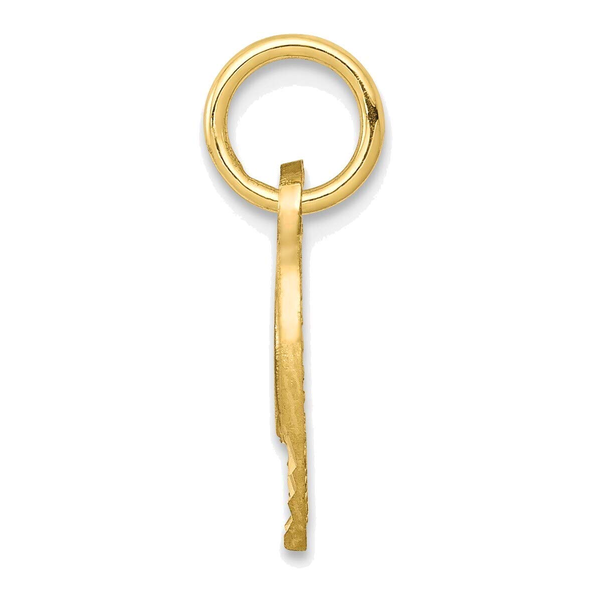 10K Yellow Gold Heart Charm Jewelry - Perfect for Gifts & Anniversaries