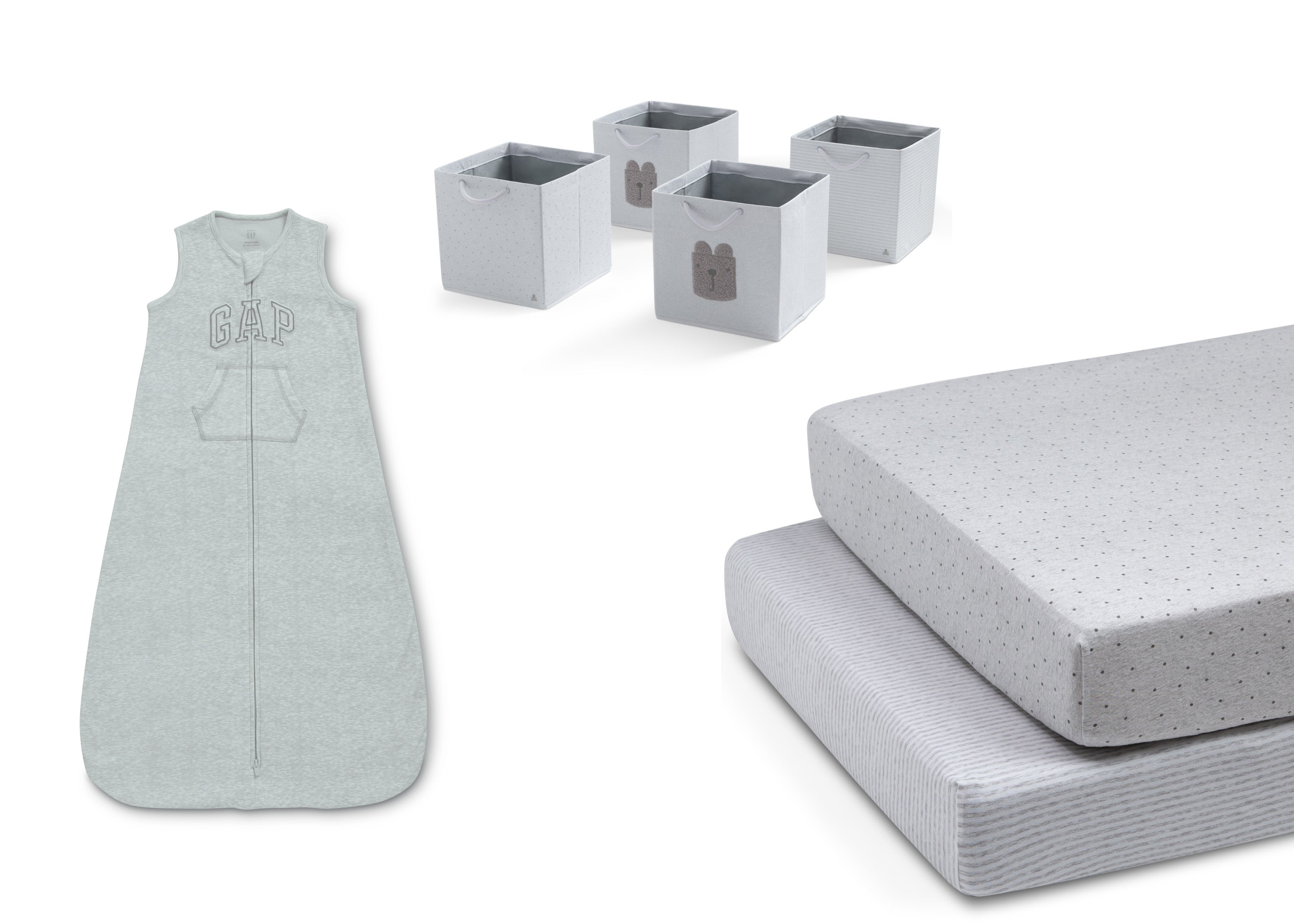 7-Piece Bedding Set with Sleep Sack & Storage Bag - Soft & Cozy for Baby, Toddler, and Kids - Perfect for Nursery, Daycare, and Travel