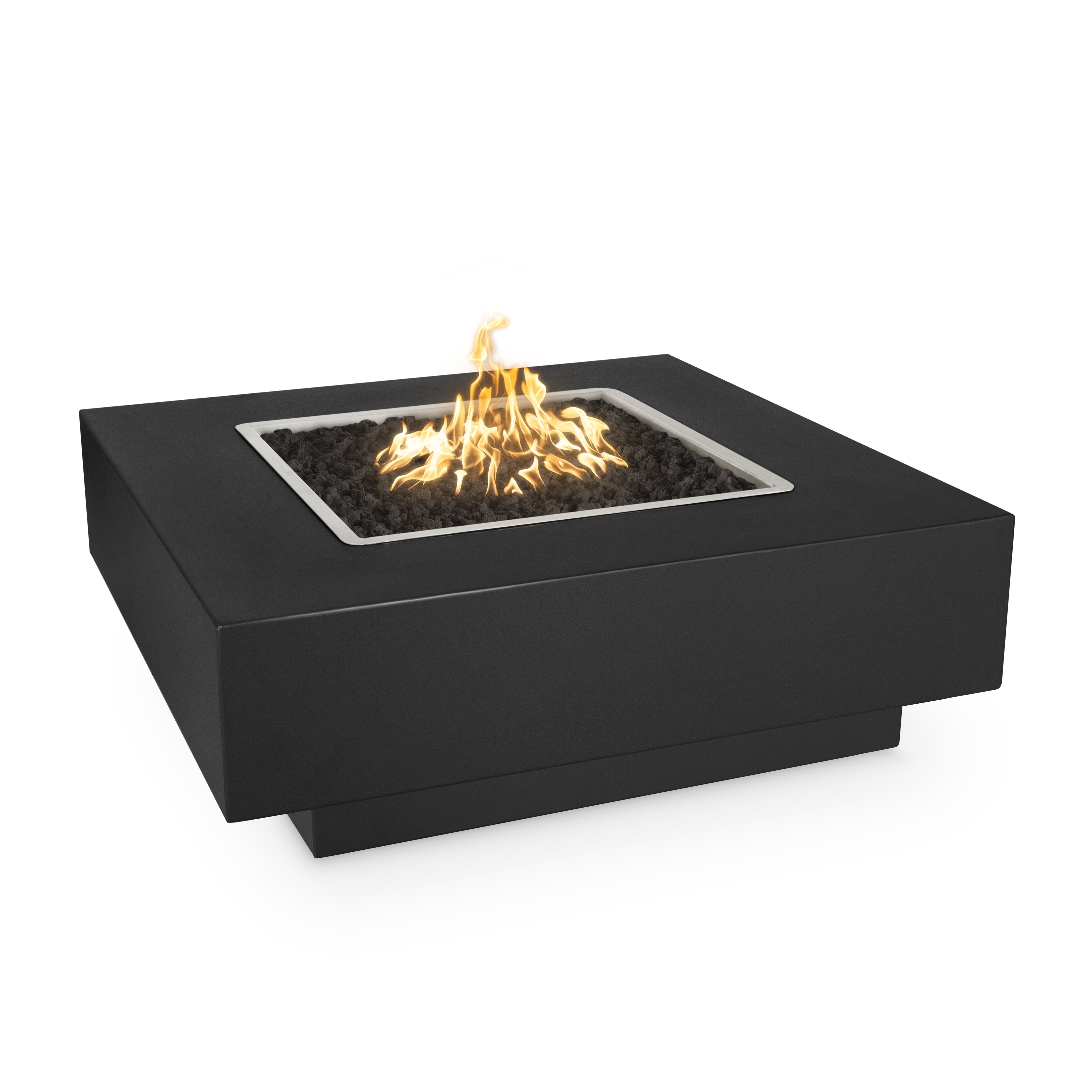 Premium Powder Coated Square Fire Pit for Outdoor - Patio, Backyard, Camping & Garden Gatherings