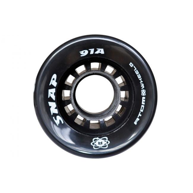Atom Snap Wheels 60mm 4 Pack - High Performance Skateboard Wheels for Smooth Riding | Perfect for Street Skating, Park Tricks & Commuting