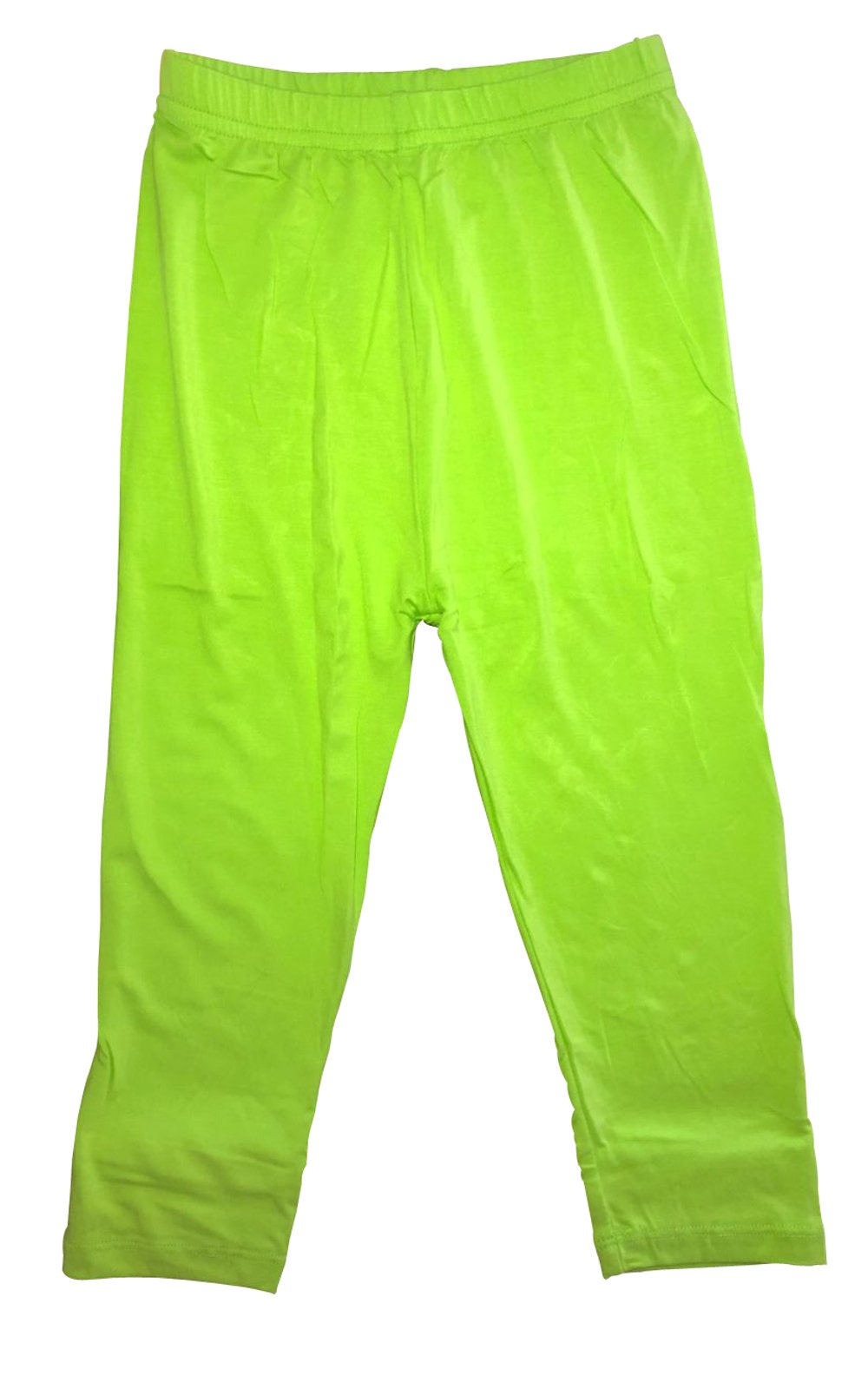 Cute Candy Color Cropped Leggings for Girls - Summer Fashion Stretchable Yoga Pants for Playdates, Dance Class & Outdoor Activities