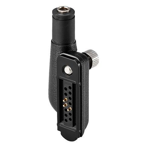 Icom AD135 3.5mm Earphone Jack Adapter - Compatible with Two-Way Radios, Walkie Talkies & Communication Devices - Perfect for Outdoor Adventures, Security & Emergency Use