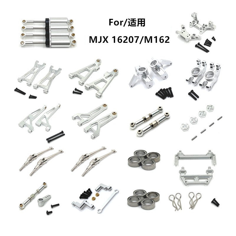 MJX 1/16 16207/M162 RC Car Metal Upgrade Parts Kit - High Performance Replacement Parts for RC Truck & Off-Road Vehicle - Perfect for Racing, Crawling & DIY Repair