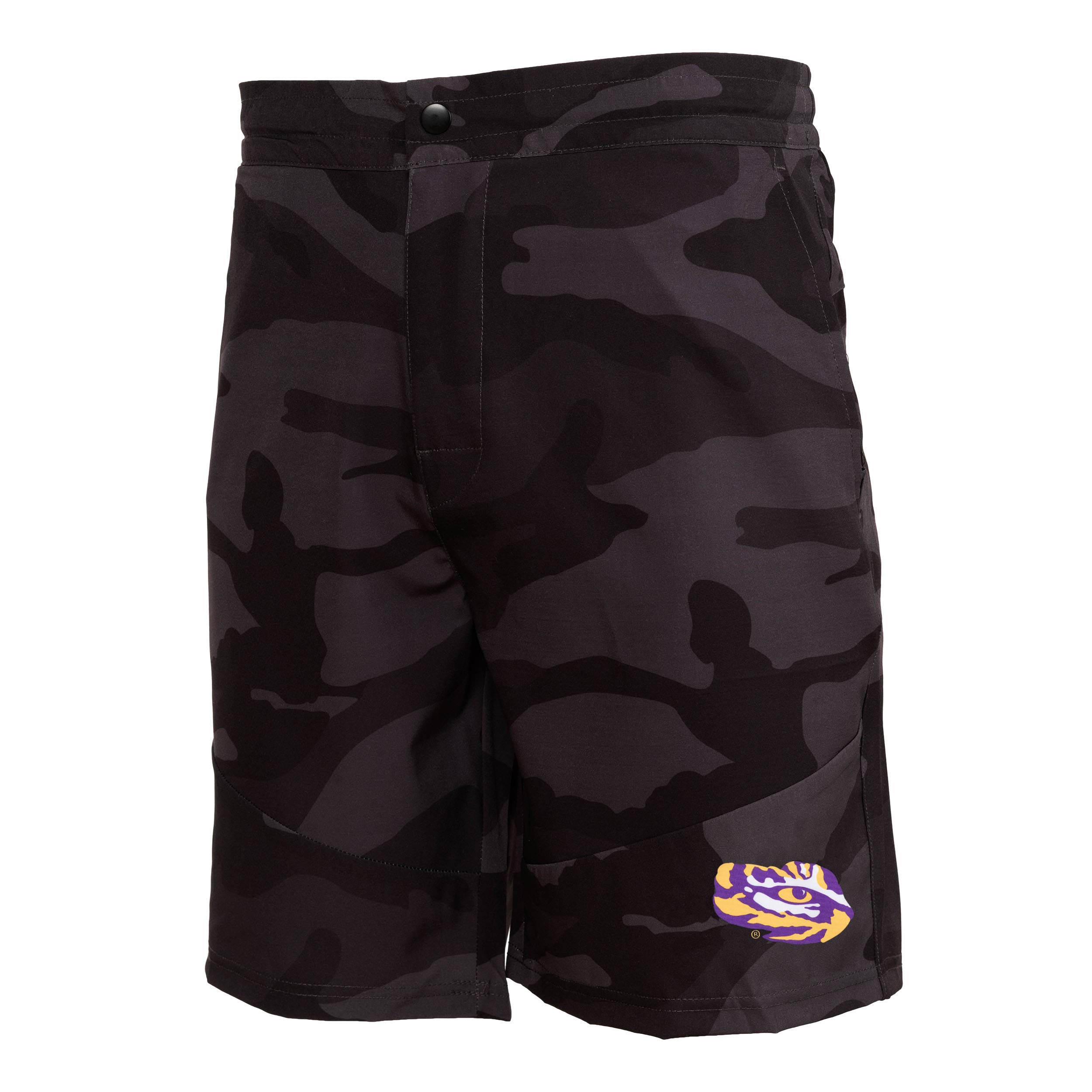 FOCO Men's Camouflage Walking Shorts - Lightweight Quick-Dry Athletic Shorts for Running, Gym & Outdoor Activities