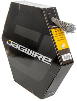 Jagwire Basics Stainless Steel Shift Cable 1.2 x 2300mm - Compatible with SRAM & Shimano Derailleurs - Perfect for Bicycle Gear Shifting and Maintenance