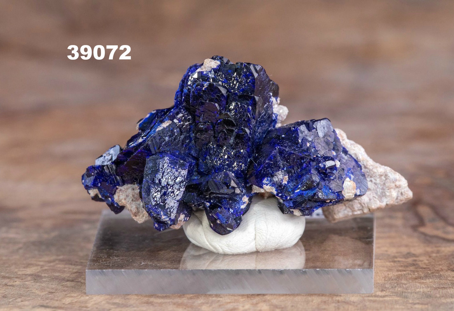 Natural Raw Azurite Crystal Cluster - Blue Mineral Specimen for Home Decor, Healing Stone, Unique Gift Idea (39072) | Perfect for Meditation, Feng Shui & Crystal Collectors