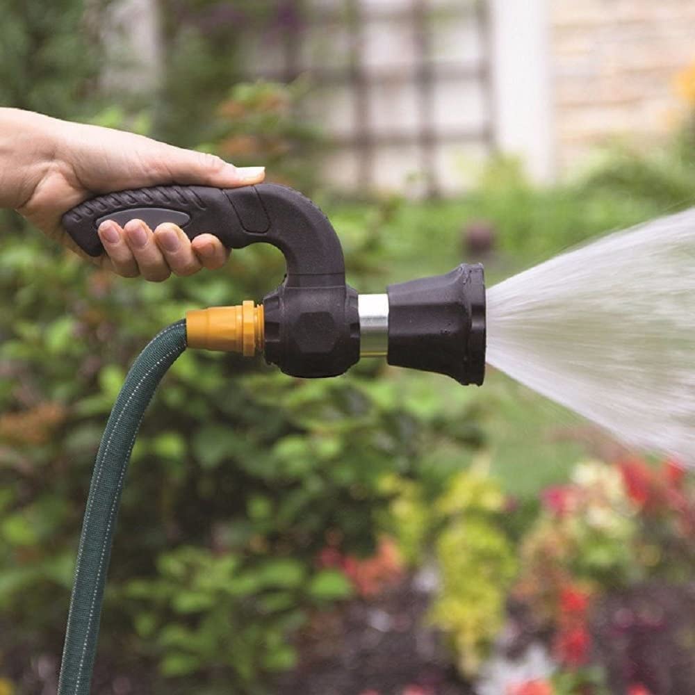 **Heavy Duty Garden Hose Spray Nozzle - Adjustable High Pressure Water Sprayer for Lawn, Plants, Car Washing - Perfect for Gardening, Cleaning & Outdoor Use**