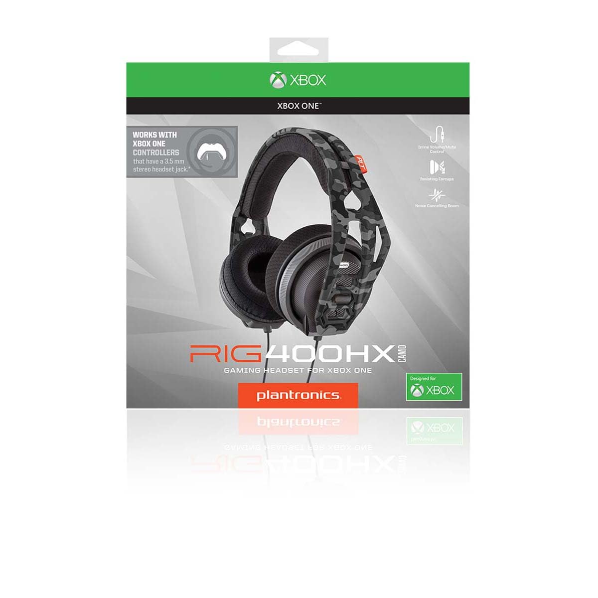 Plantronics Stereo Gaming Headset for Xbox One - Lightweight Comfort, Noise Isolation, Crystal Clear Audio - Perfect for Gaming, Streaming & Online Chat