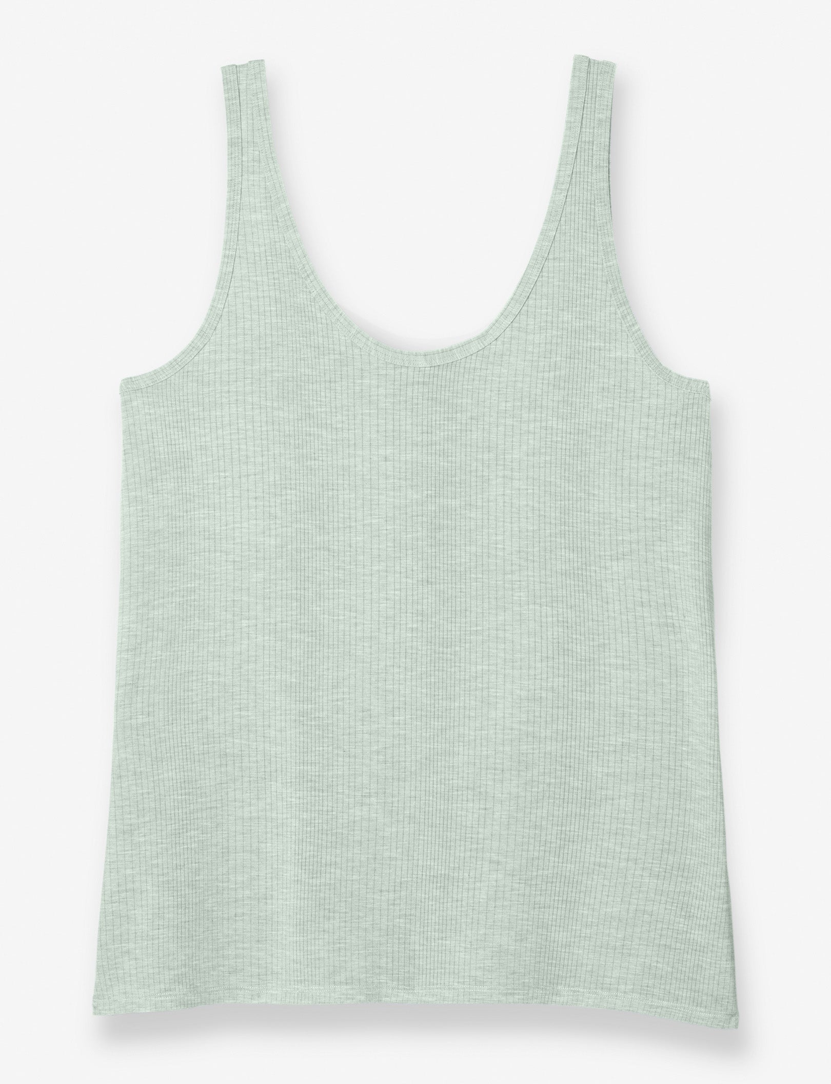 Women's Second Skin Luxe Rib Sleep Tank - Soft Comfortable Sleepwear for Nightwear & Lounge - Perfect for Relaxing at Home or Bedtime