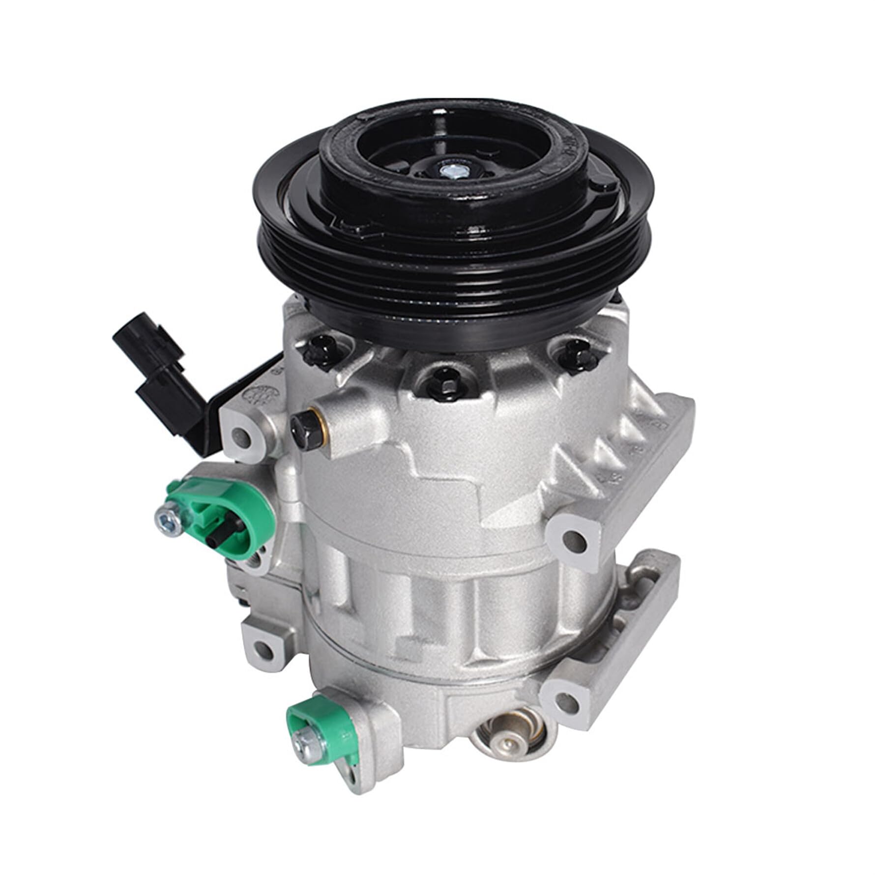Munirater AC Compressor Assembly with Clutch Replacement for 2006-2009 Hyundai Accent 1.6L - Perfect for Car AC Repair & Summer Cooling System Maintenance