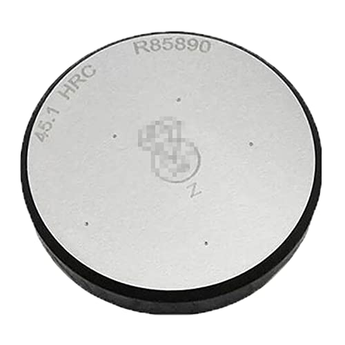 HRB60-70 Hardness Test Blocks | ASTM E18 Certified Hardness Standard Blocks for Rockwell Hardness Testers | Ideal for Calibration, Quality Control & Metal Testing Labs