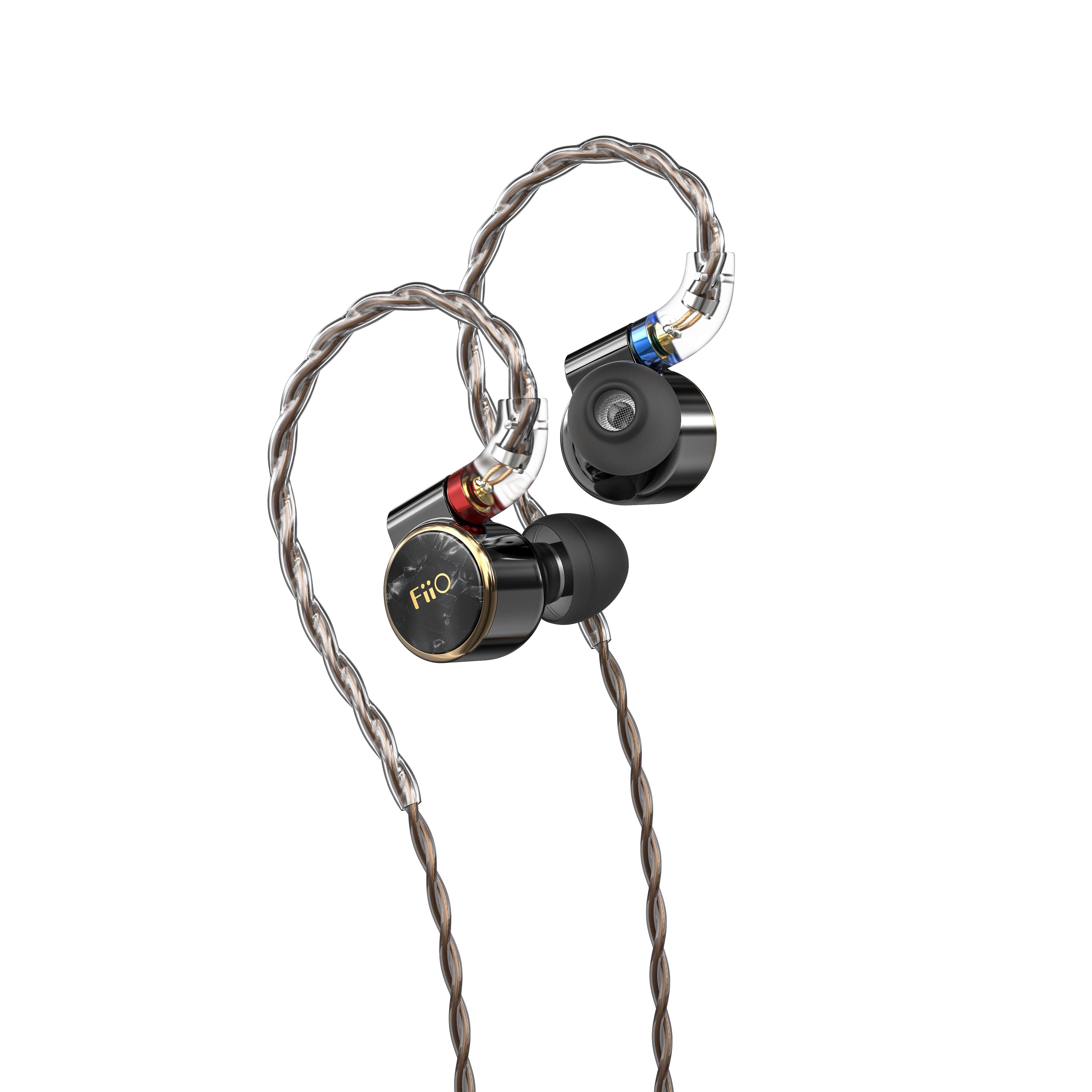 FiiO FD3 / FD3 Pro 12mm DLC Diaphragm Dynamic Driver In-Ear Monitors - HiFi Audiophile Earphones for Music Lovers, Studio Recording & Gaming