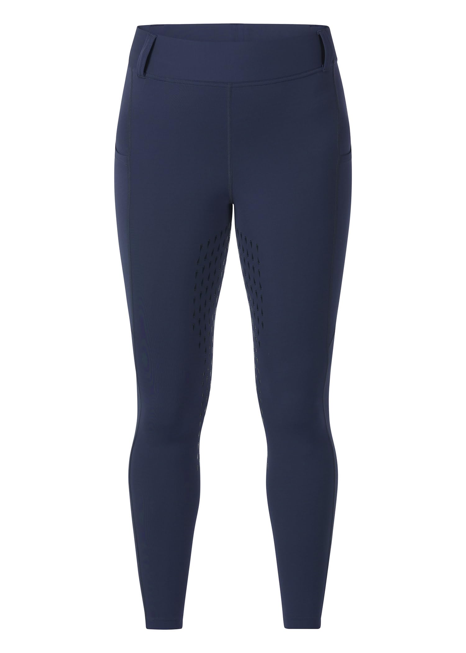 Kerrits Women's Coolcore Full Leg Grip Horse Riding Tights – Breathable Cooling Equestrian Leggings with Silicone Grip & Pockets for Training, Show Jumping & Trail Riding