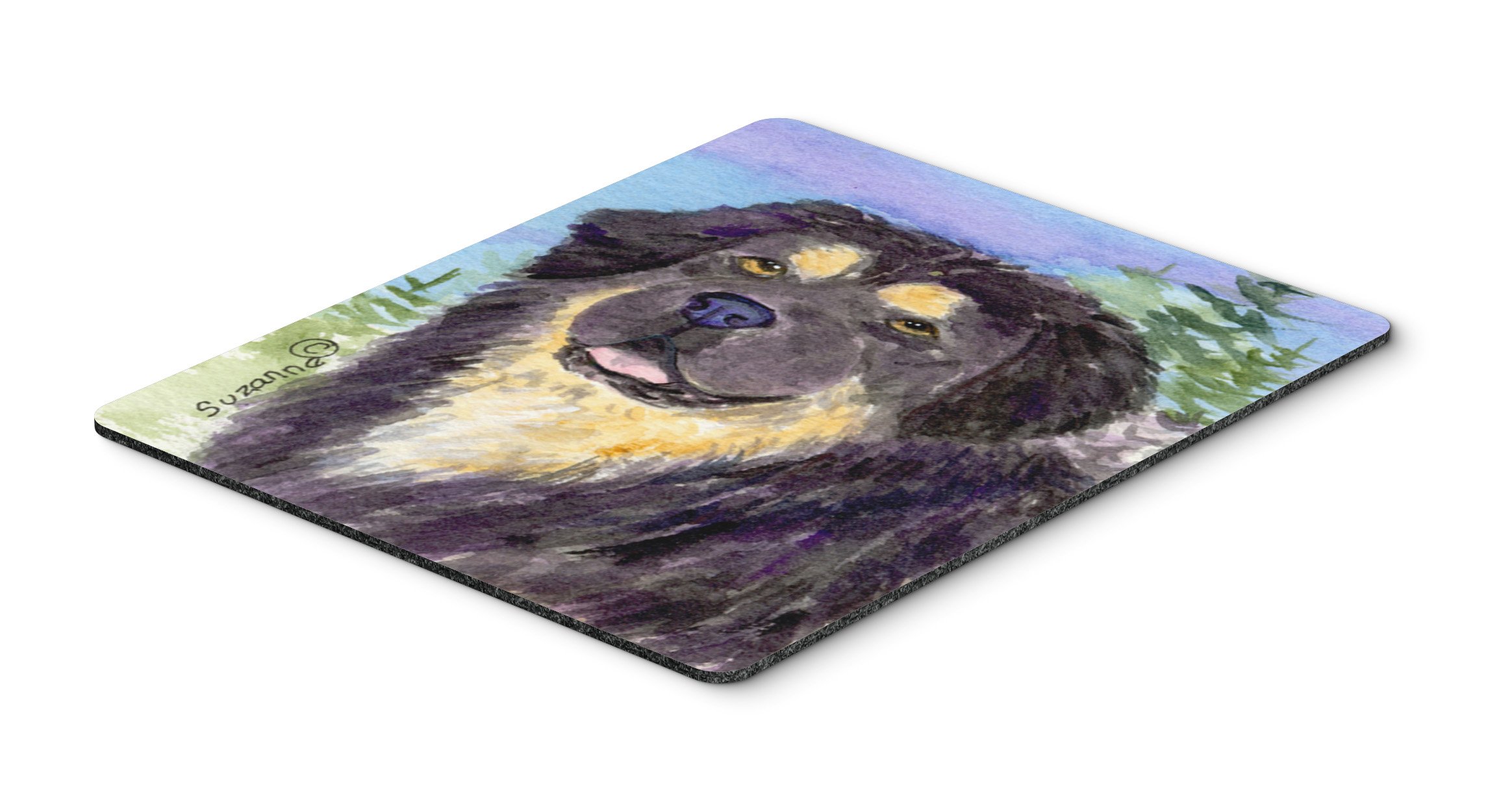 Tibetan Mastiff Mouse Pad & Hot Pad - Large Washable Non-Slip Desk Mat for Home Office, Gaming, Computer & Laptop Use | Durable Trivet for Kitchen & Workspace