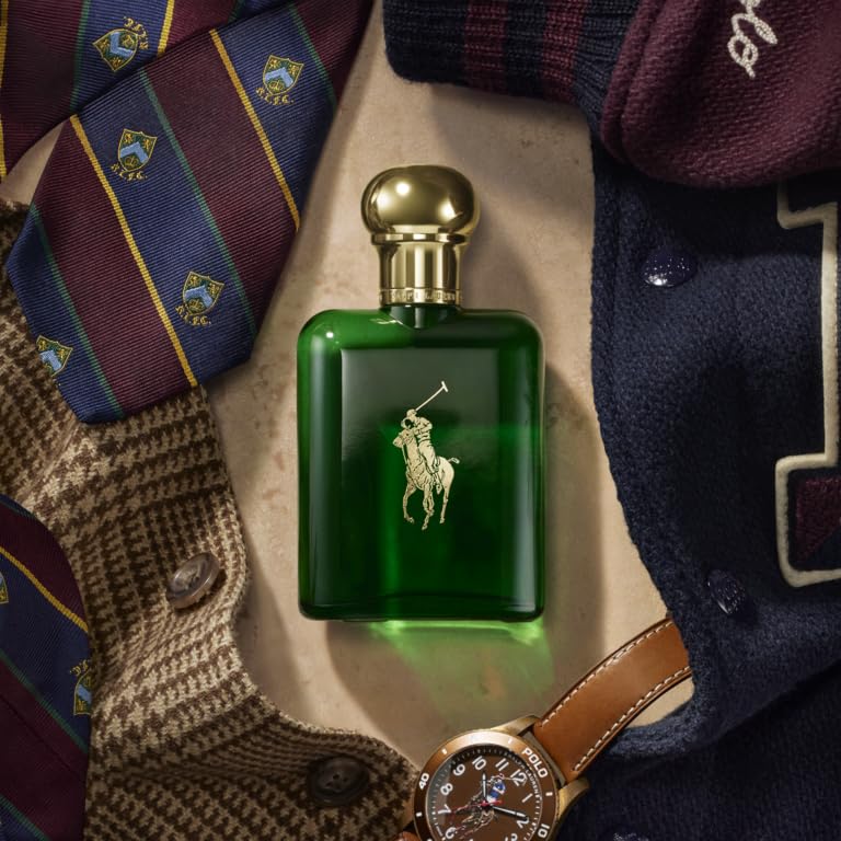 Ralph Lauren Polo Eau de Toilette for Men - Woody Spicy Cologne with Pine, Patchouli, Leather & Tobacco Notes - Medium Intensity Fragrance | Perfect for Date Night, Office & Special Occasions