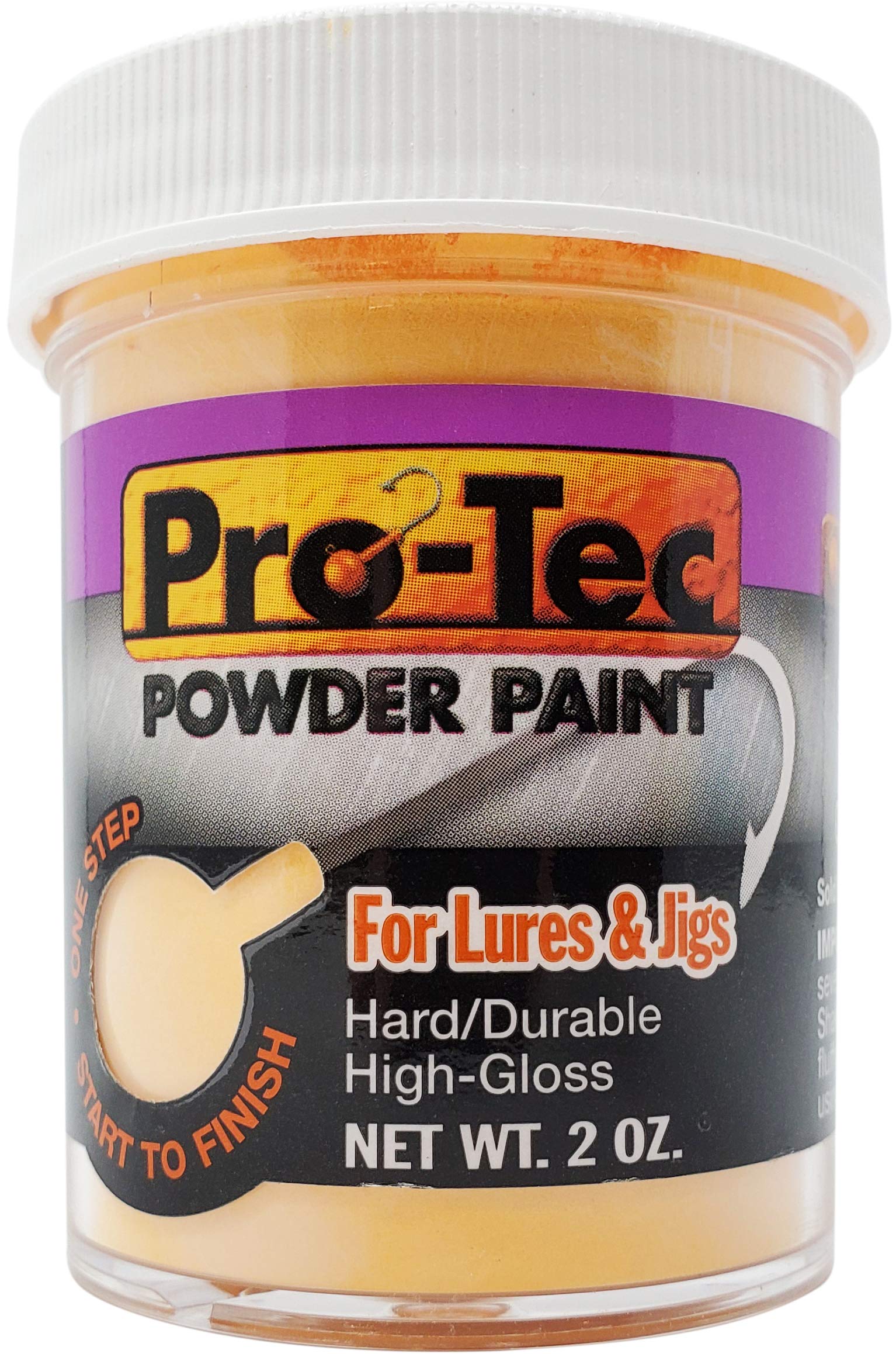 Pro-Tec Powder Paint for Jigs and Lures - Durable Jig Head & Fishing Lure Paint Kit - Perfect for Bass, Trout, and Saltwater Fishing Lures (Great for DIY Custom Lure Painting at Home)