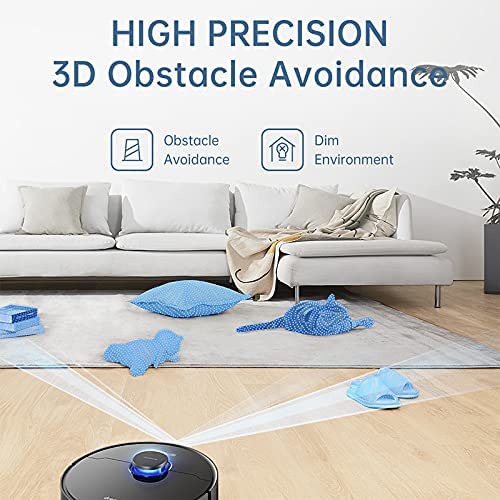 Dreame Bot L10 Pro Robot Vacuum and Mop Cleaner with Smart Mapping & Mobile App Control - Perfect for Hardwood Floors & Pet Hair Cleaning