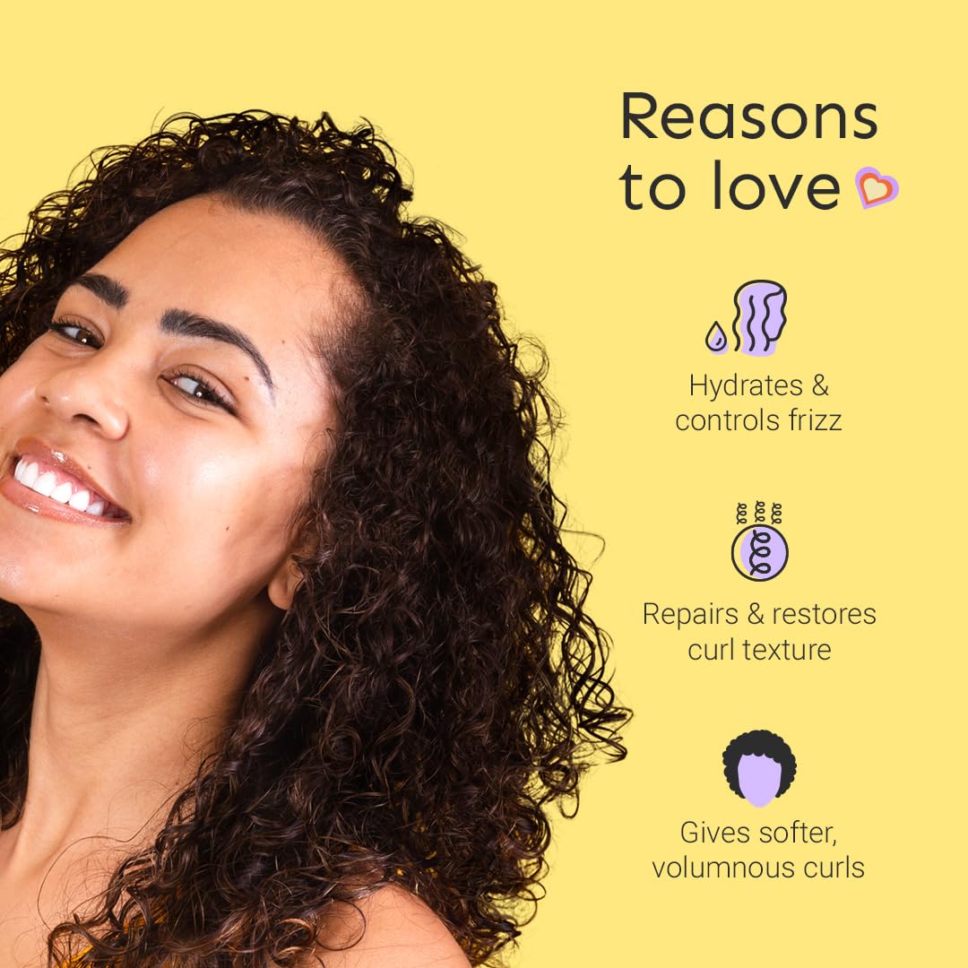 Arata Curl Enhancing Hair Care Set - Sulfate Free Shampoo (10oz), Rinse Out Conditioner (10oz) & Leave-In Conditioner (3.4oz) for Dry Frizzy Wavy Curly Coily Hair | Paraben & Silicone Free | Perfect for Daily Curl Definition & Hydration