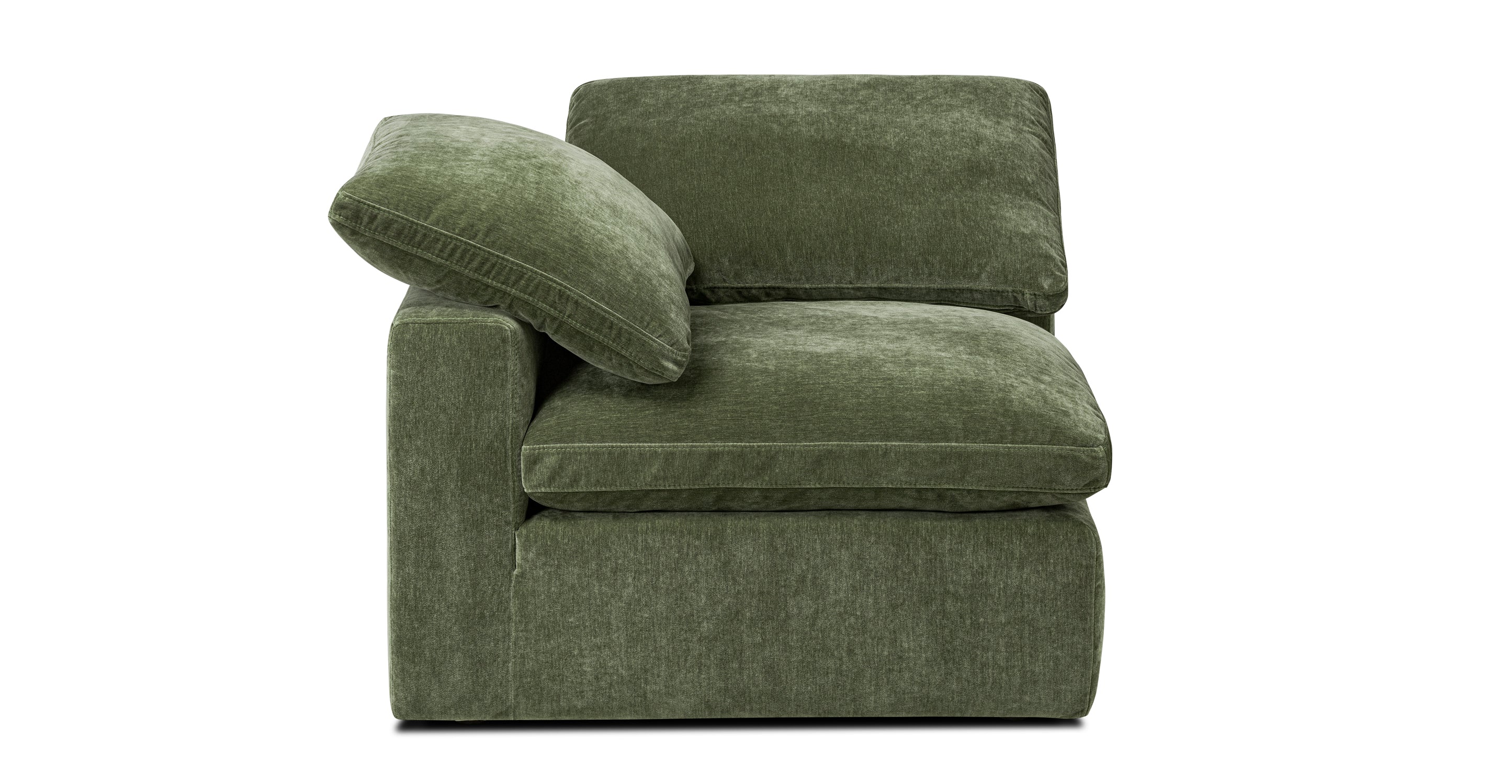 2-Seat Aspen Modular Sofa - Modern Sectional Couch for Small Spaces, Living Room, Apartment & Office - Comfortable & Stylish Home Furniture